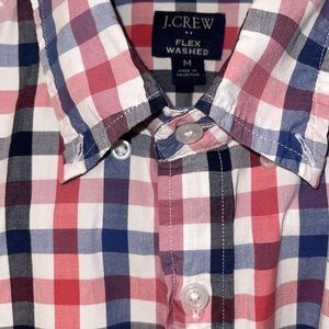 J.CREW LONG SLEEVE PLAID SHIRT